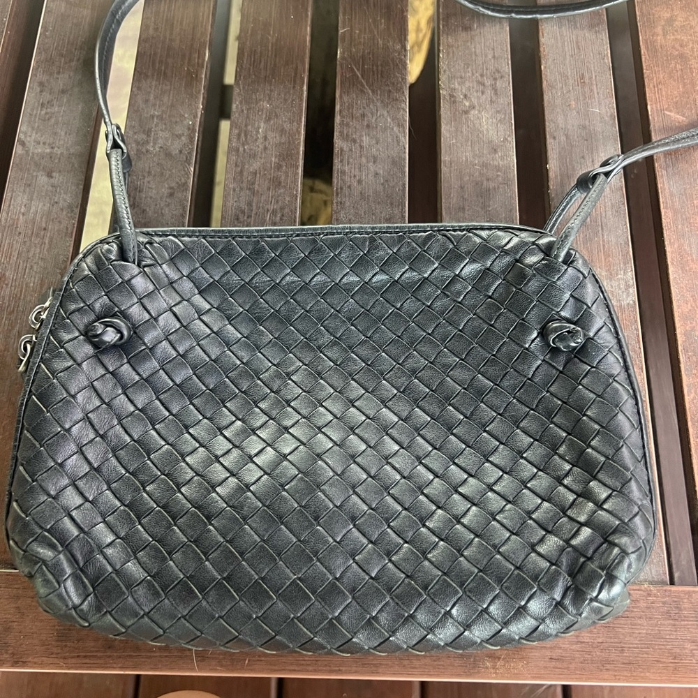 Bottega Veneta Interecciato Nappa Leather crossbody